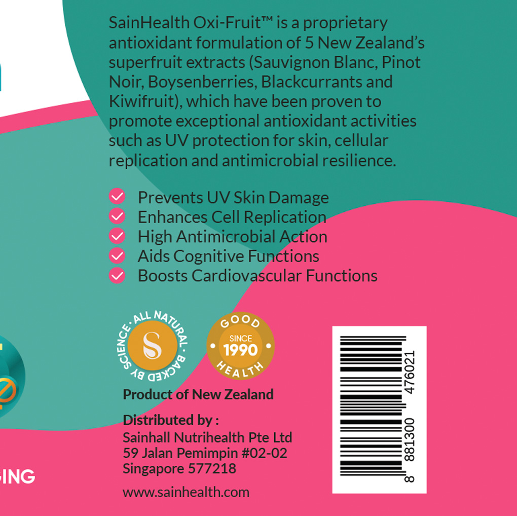 Oxi Fruit Antioxidant Complex Sainhealth